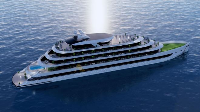 Mô hình 3D tàu sea stars cruise